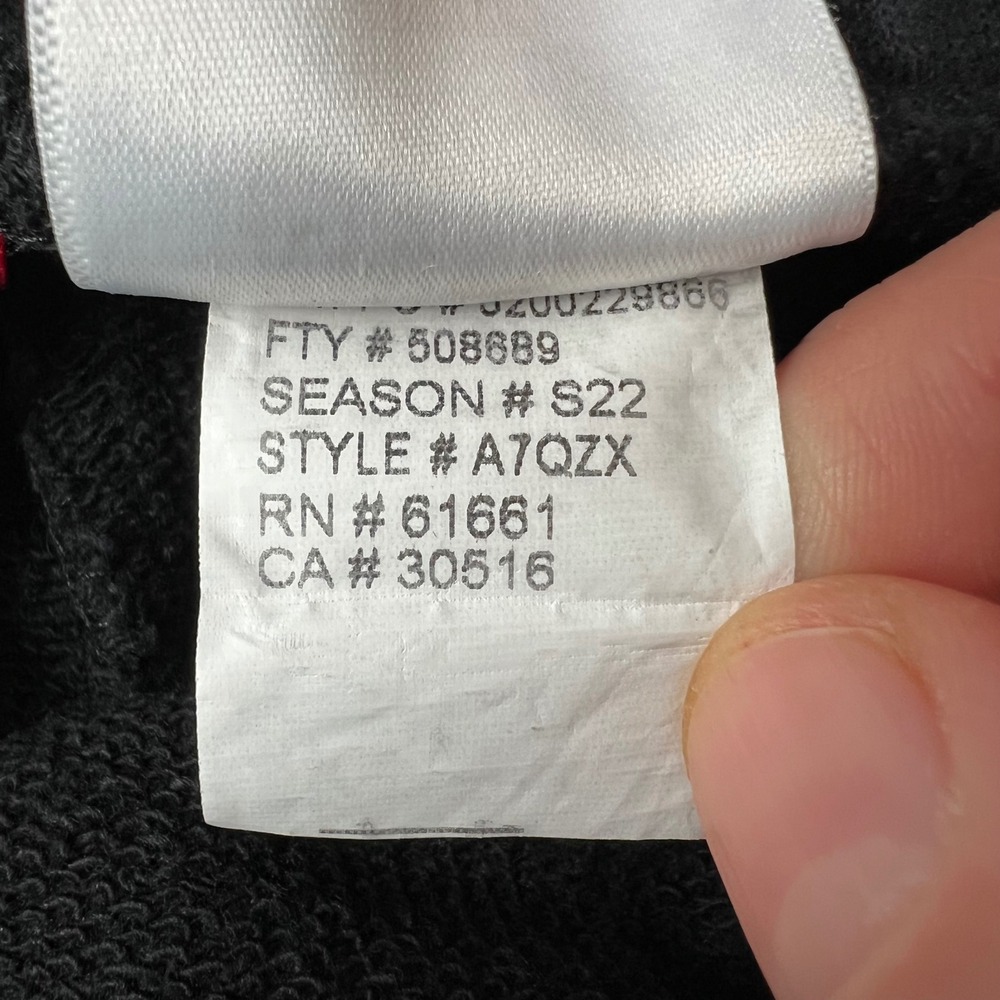 The North Face Womens Size S P Black Sweat Shorts Logo Drawstring Waist Lounge - Picture 4 of 12